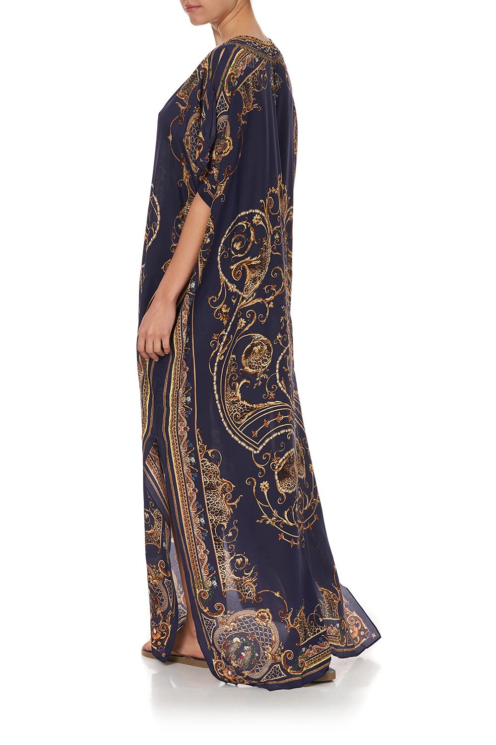 SLIM FIT KAFTAN WITH SPLIT SEVEN DAY WEEKEND