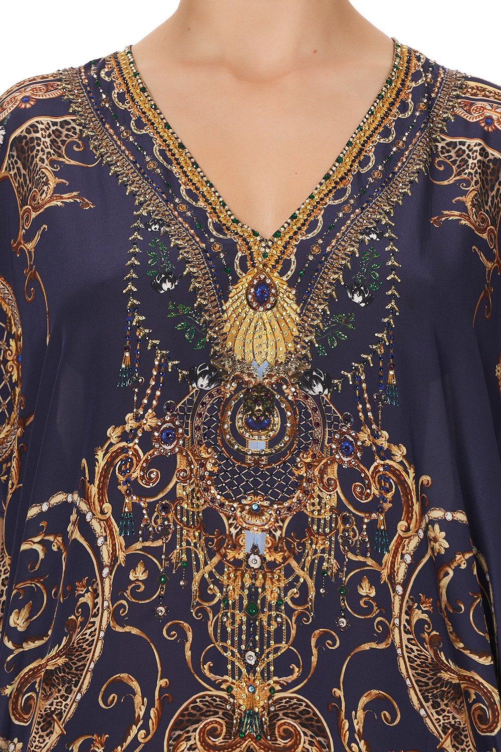 SLIM FIT KAFTAN WITH SPLIT SEVEN DAY WEEKEND