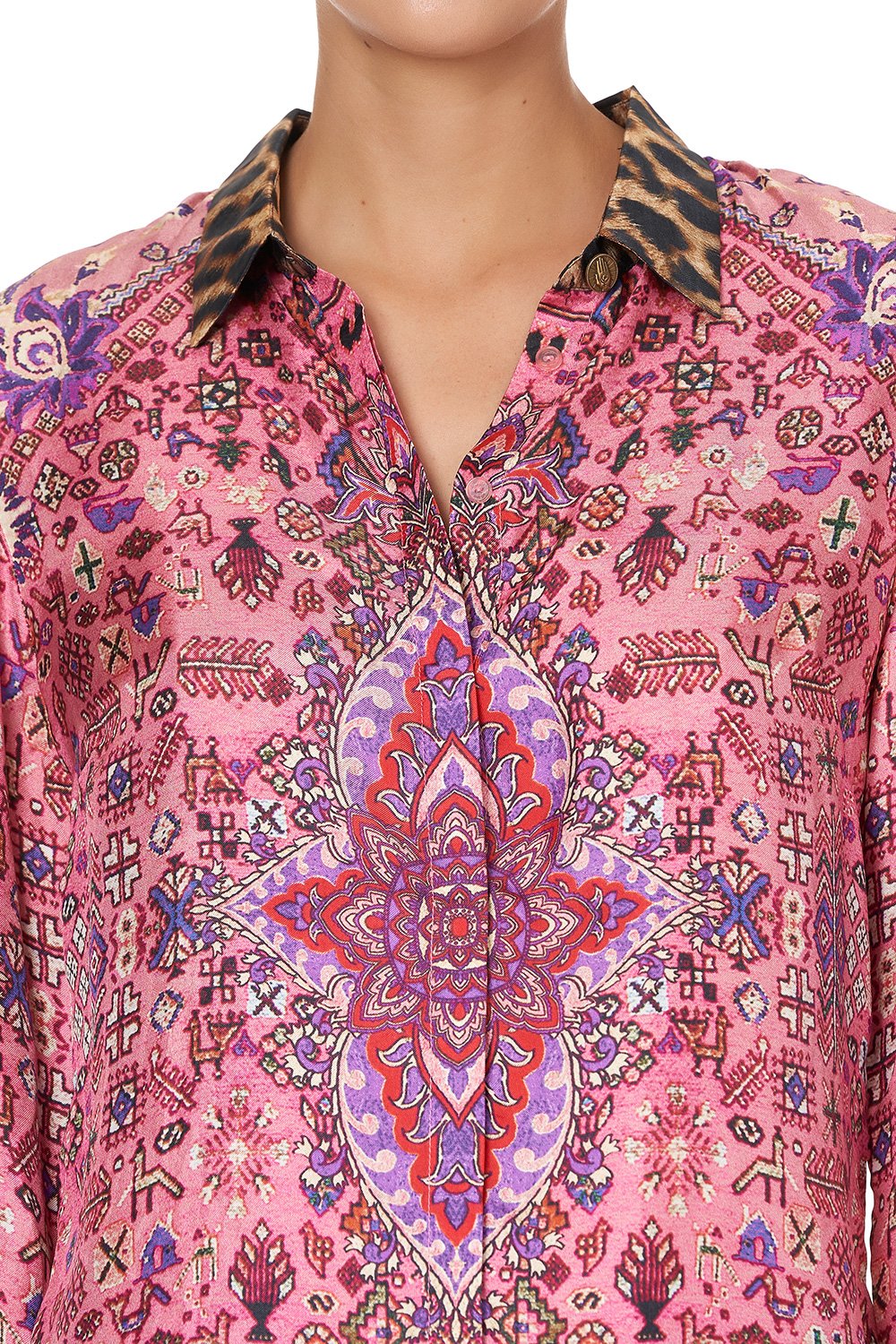 SLIM FIT LONG SLEEVE SHIRT LOTUS LOVERS