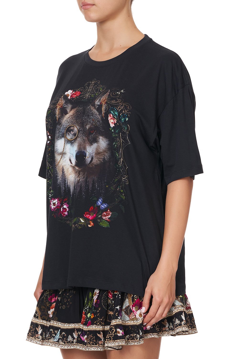 OVERSIZED BAND TEE MIRROR MIRROR