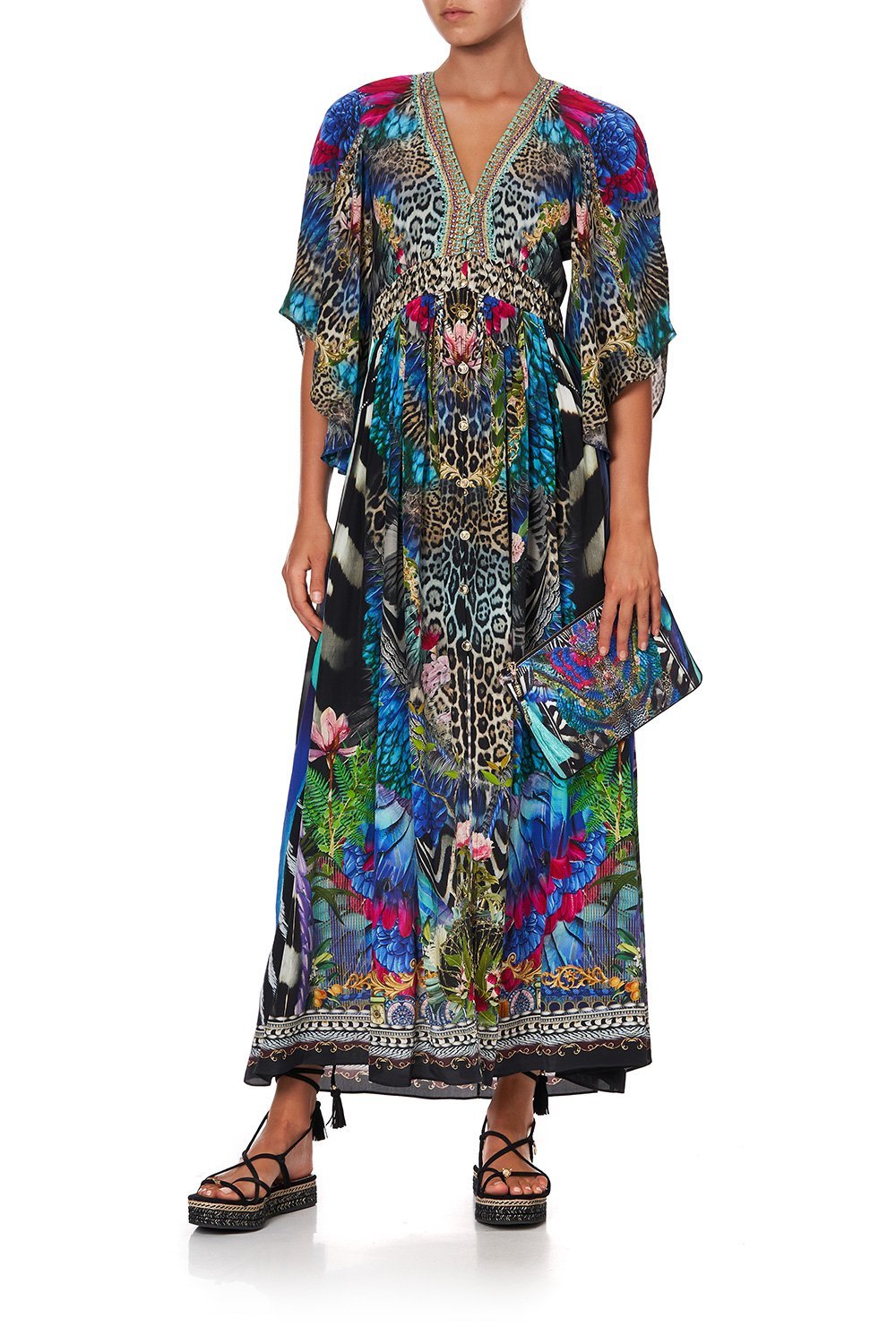 SMALL CANVAS CLUTCH CAFE NAIROBI