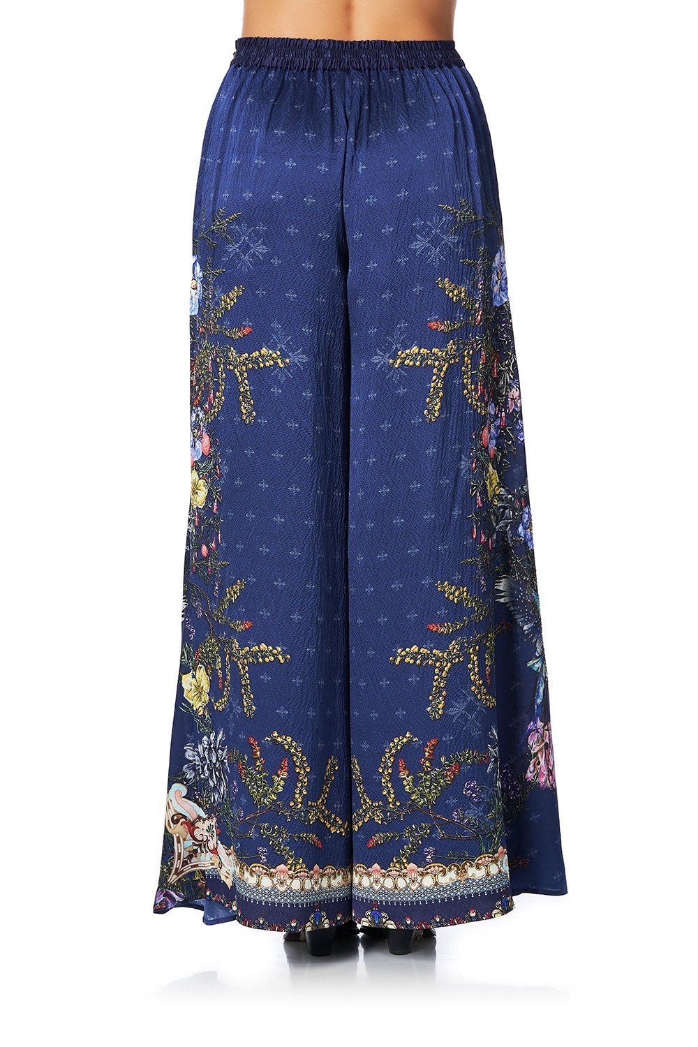 SOFT PANT WITH GODETS SOUTHERN TWILIGHT