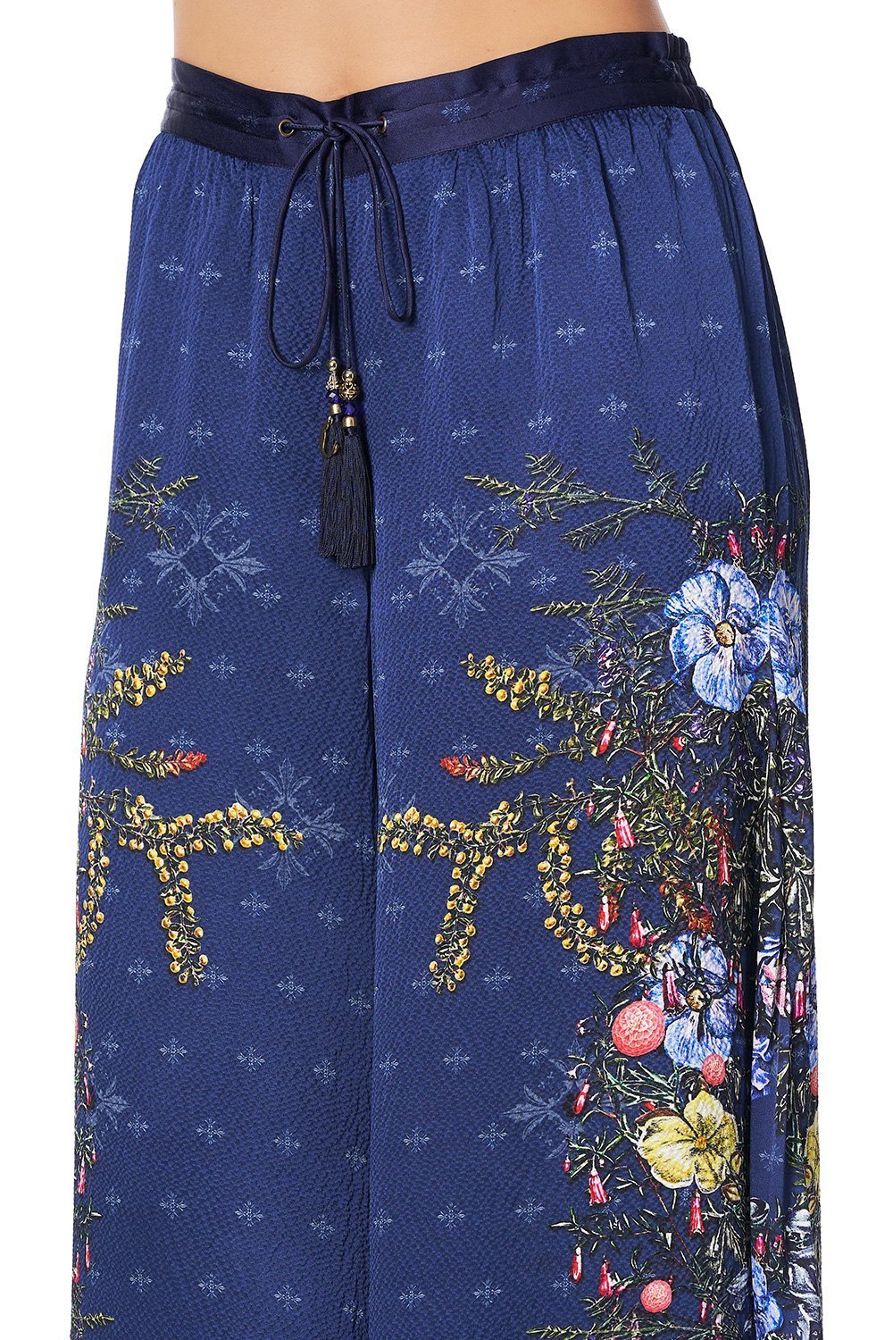 SOFT PANT WITH GODETS SOUTHERN TWILIGHT