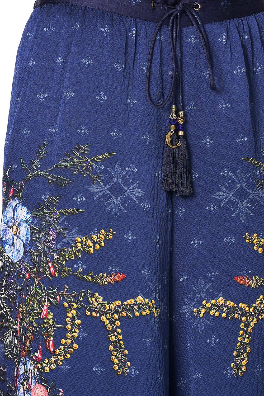 SOFT PANT WITH GODETS SOUTHERN TWILIGHT