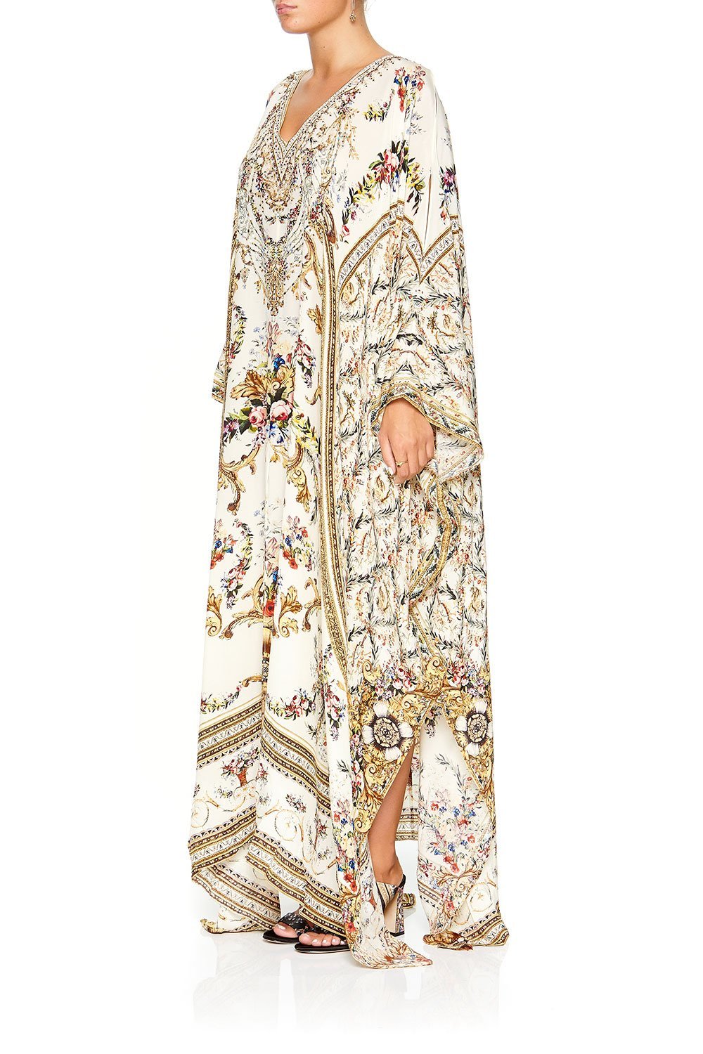 CAMILLA SPLIT FRONT & SLEEVE KAFTAN OLYMPE ODE