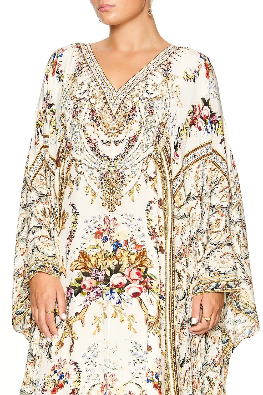 CAMILLA SPLIT FRONT & SLEEVE KAFTAN OLYMPE ODE