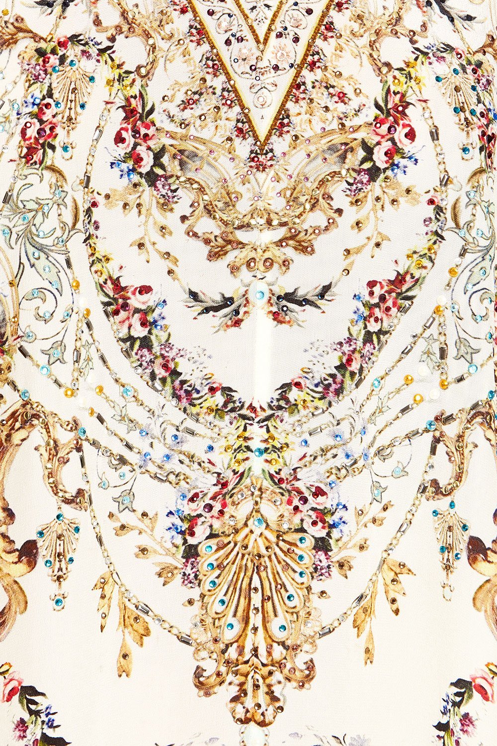 CAMILLA SPLIT FRONT & SLEEVE KAFTAN OLYMPE ODE