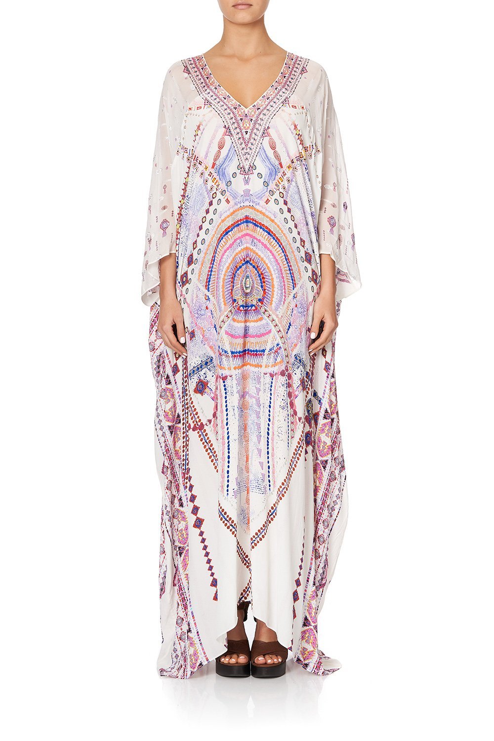 SPLIT FRONT KAFTAN WITH SEAMS TANAMI ROAD