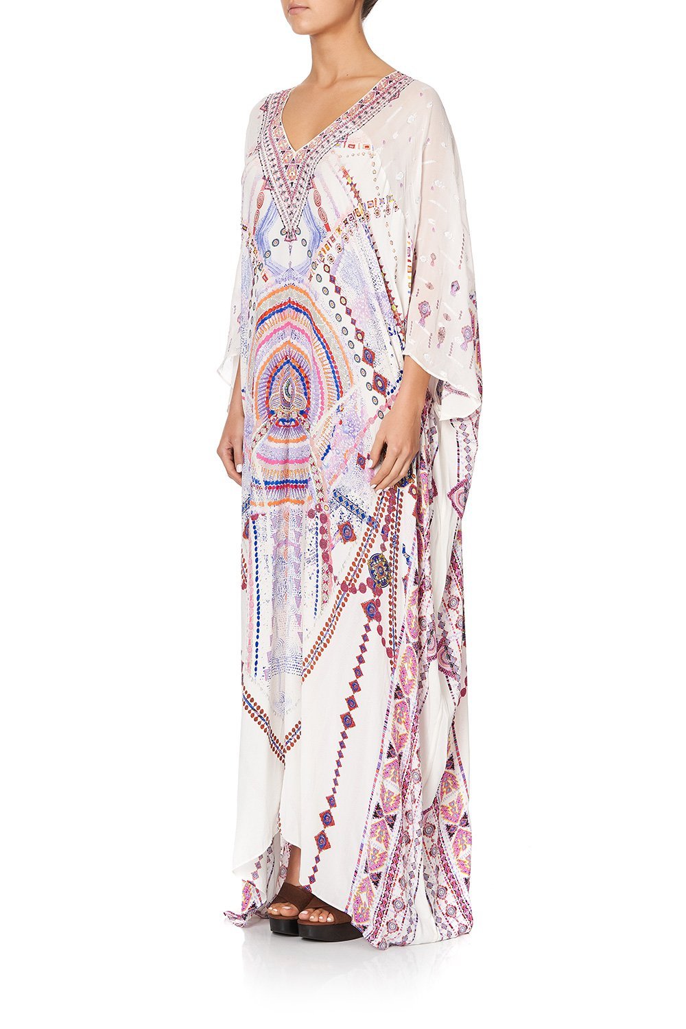 SPLIT FRONT KAFTAN WITH SEAMS TANAMI ROAD