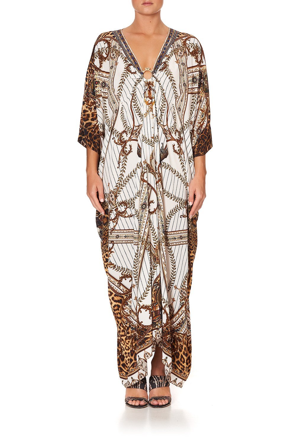 SPLIT SLEEVE KAFTAN WITH HARDWARE MIND YOUR MANOR