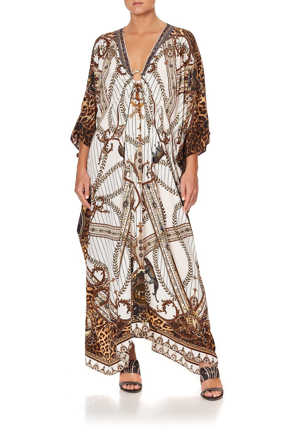 SPLIT SLEEVE KAFTAN WITH HARDWARE MIND YOUR MANOR