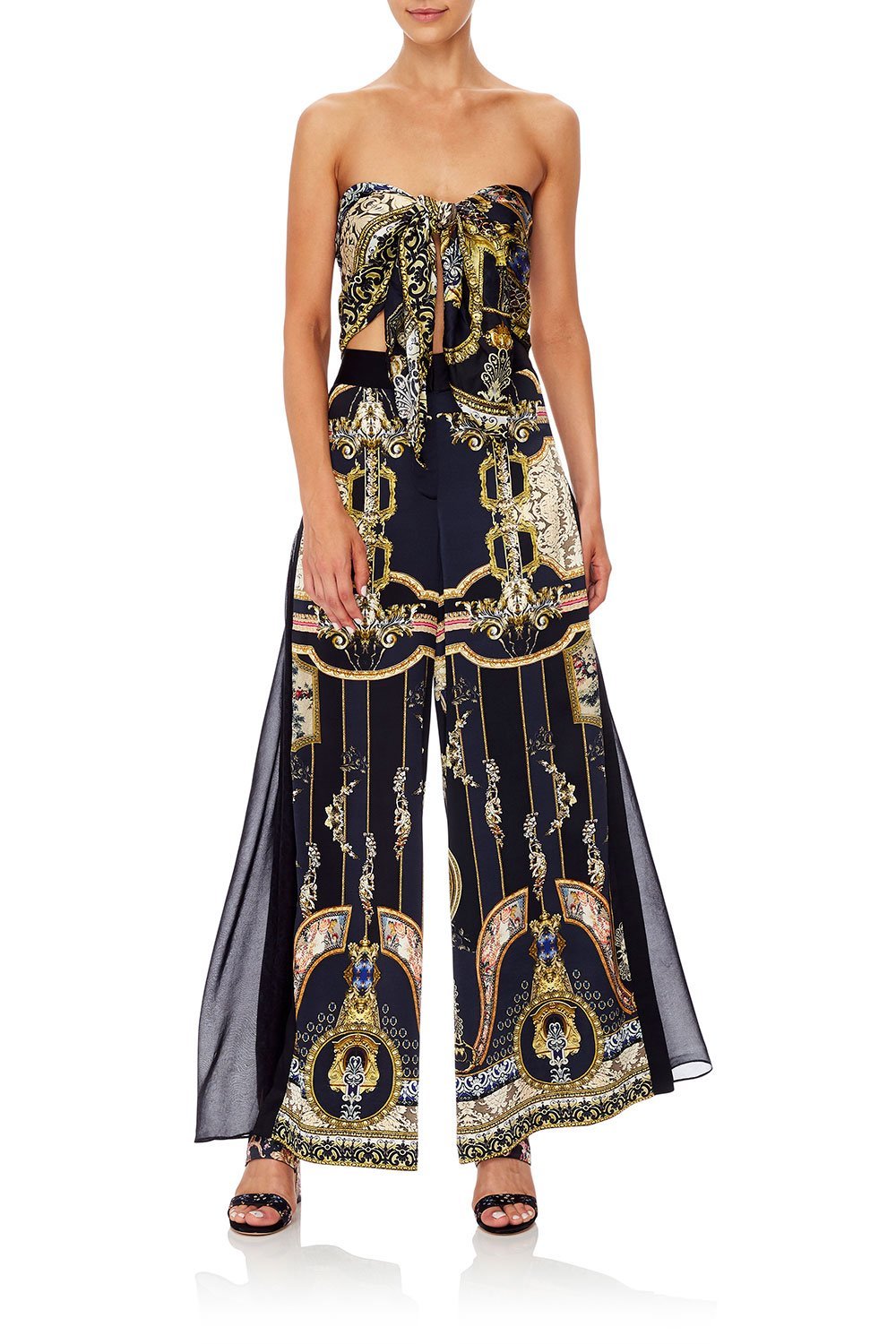 SQUARE SCARF MIDNIGHT MEETING