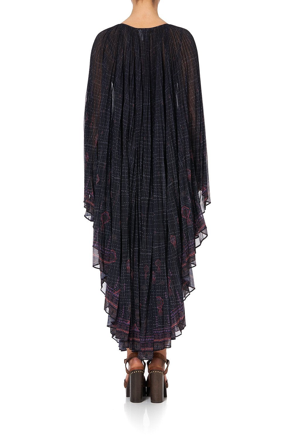 SUNRAY PLEATED KAFTAN MINA MINA