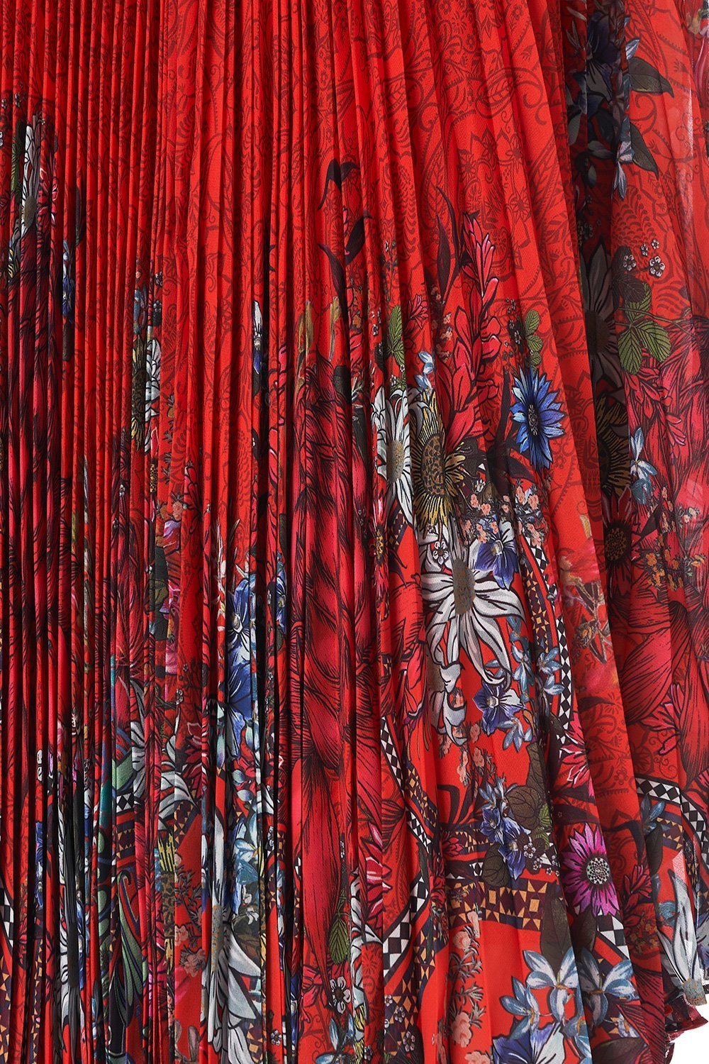 SUNRAY PLEATED SHORT KAFTAN WONDERING WARATAH