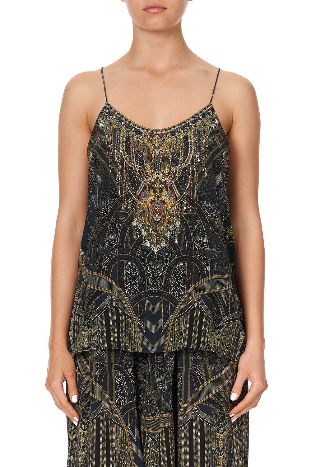 T BACK SHOESTRING TOP GREAT SCOTT