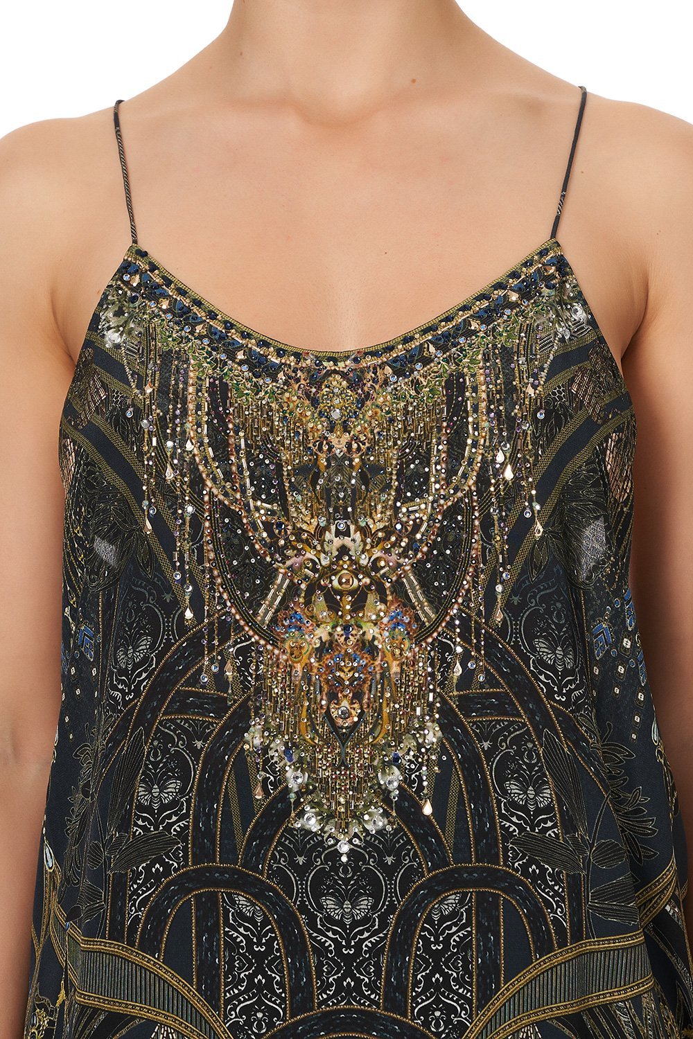 T BACK SHOESTRING TOP GREAT SCOTT