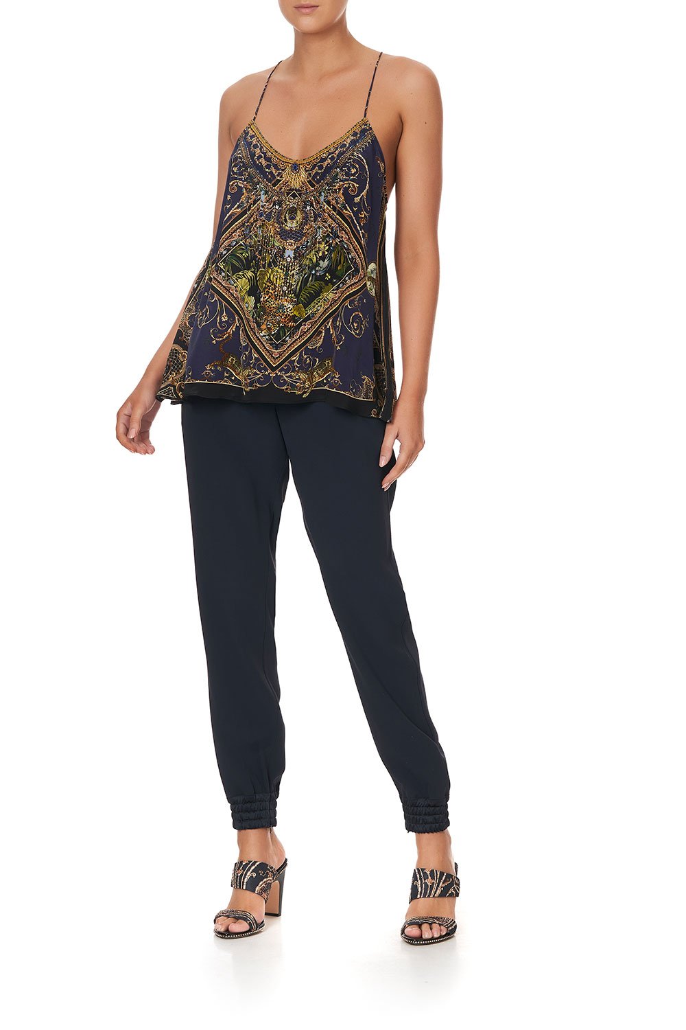 T BACK SHOESTRING TOP SEVEN DAY WEEKEND