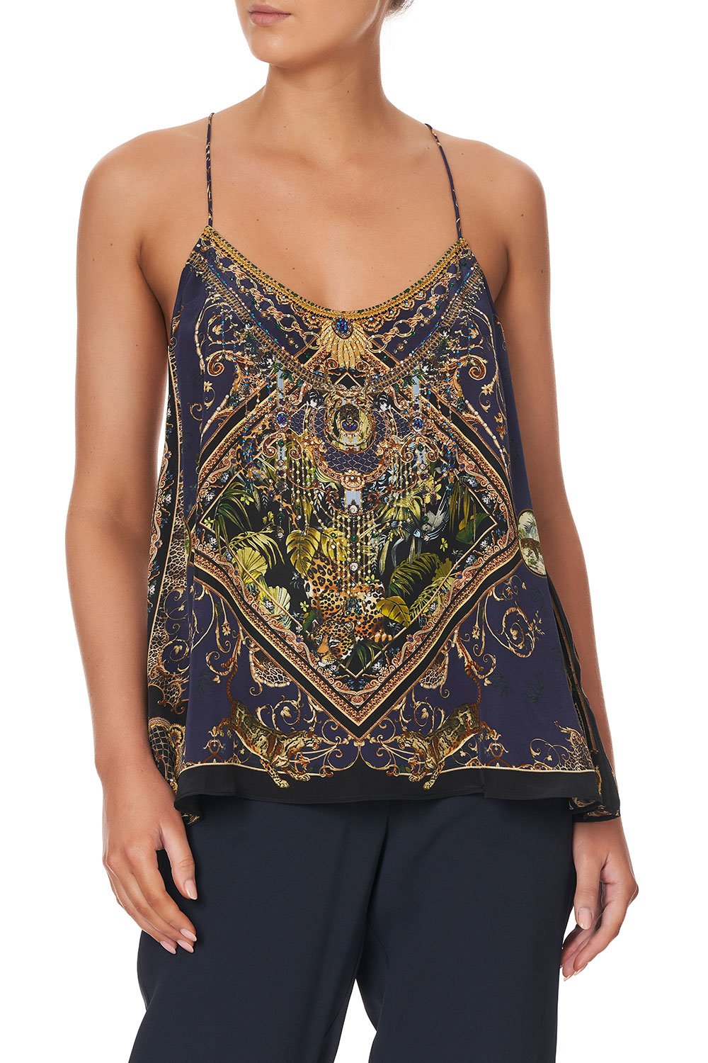 T BACK SHOESTRING TOP SEVEN DAY WEEKEND