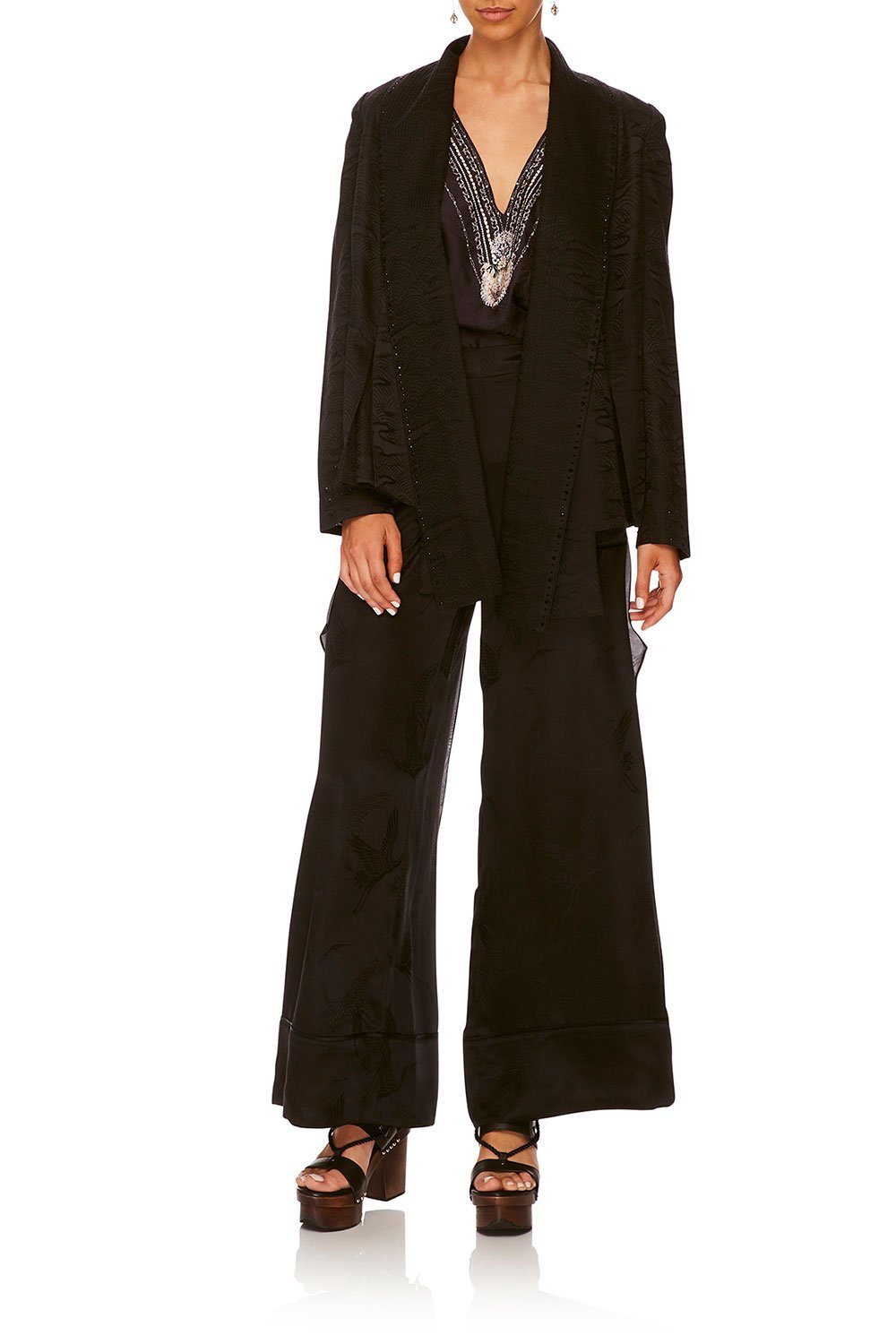 CAMILLA WILD MOONCHILD TAILORED KIMONO JACKET