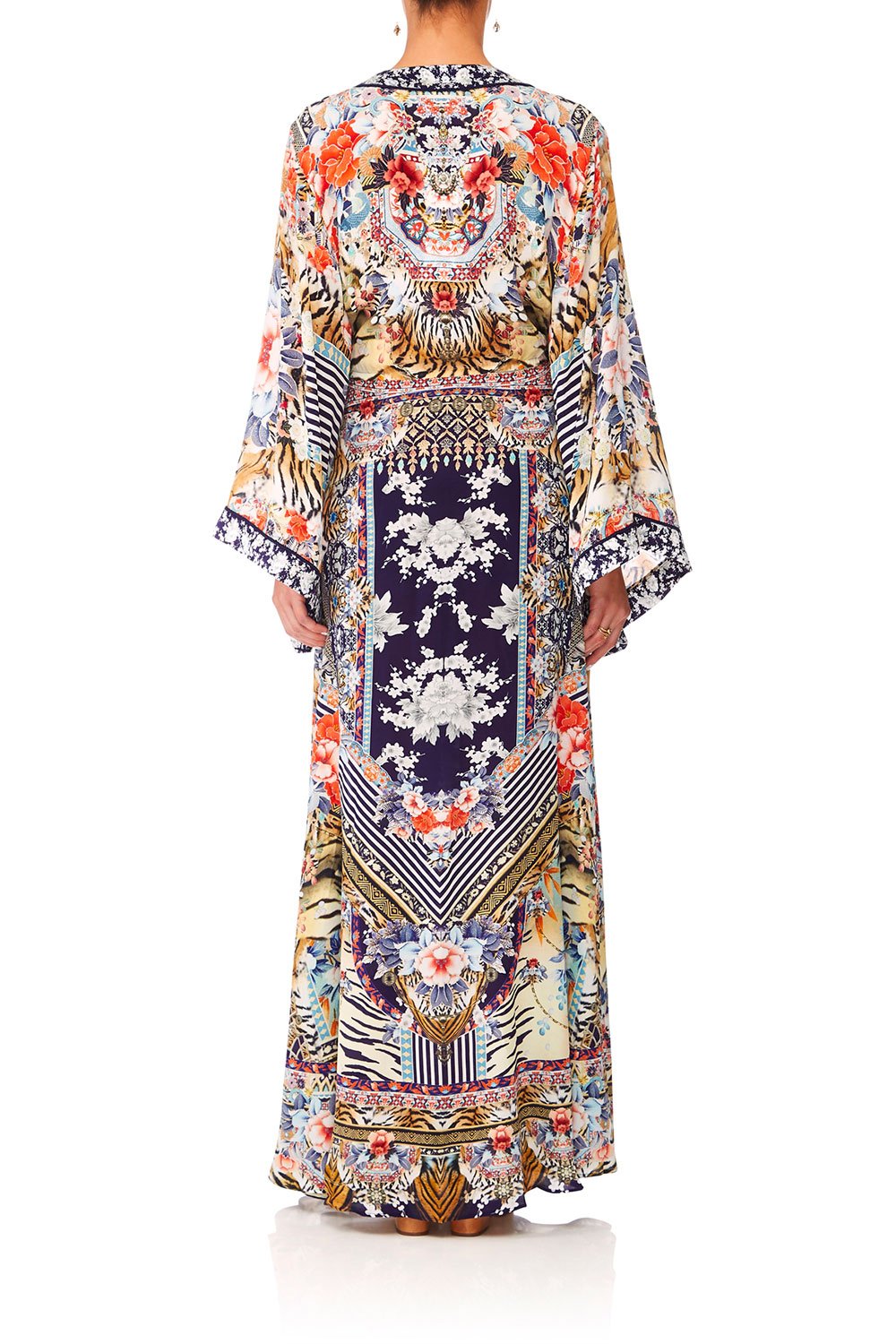 CAMILLA THE LONELY WILD KIMONO WRAP DRESS