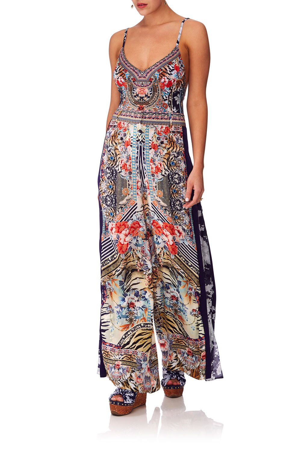 CAMILLA THE LONELY WILD LOW BACK BODYSUIT