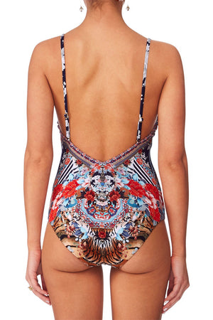 CAMILLA THE LONELY WILD LOW BACK BODYSUIT