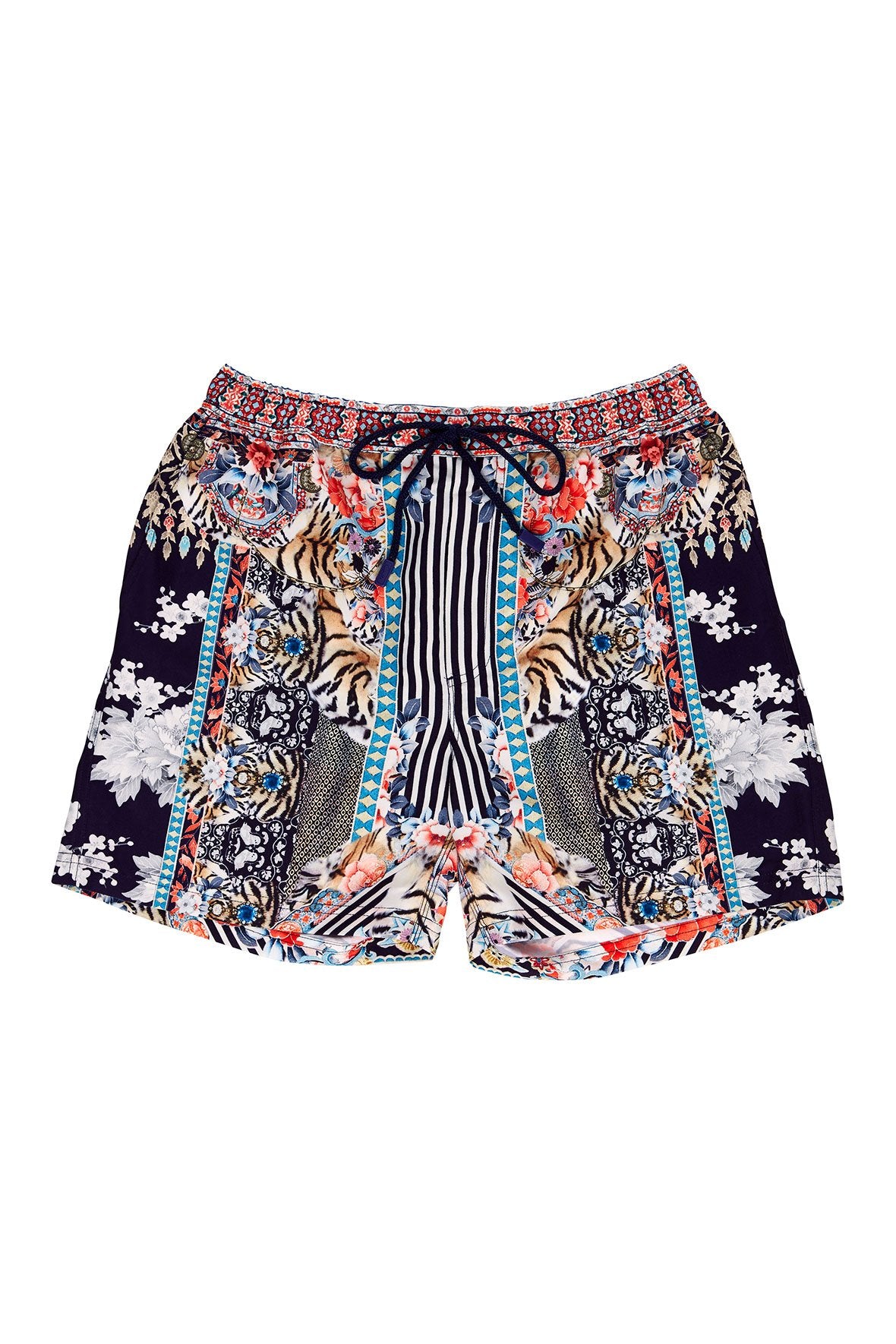 CAMILLA THE LONELY WILD MENS ELASTIC WAIST BOARDSHORT