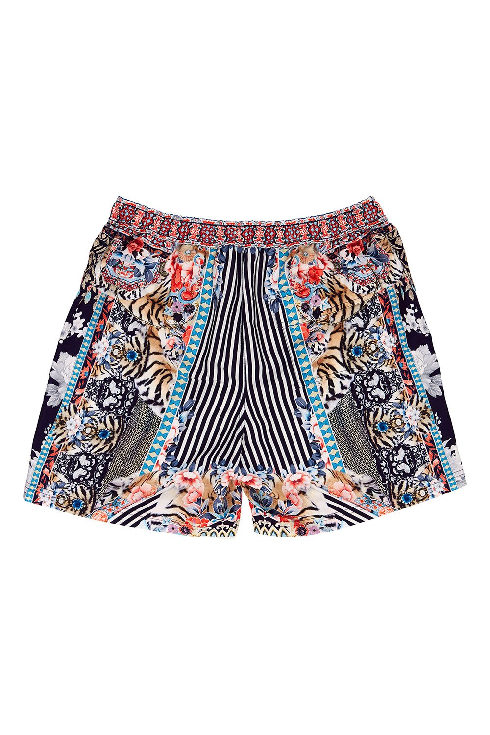 CAMILLA THE LONELY WILD MENS ELASTIC WAIST BOARDSHORT