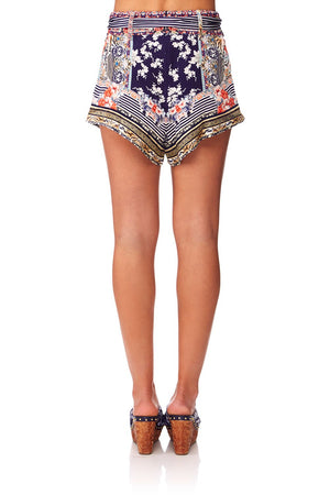 CAMILLA THE LONELY WILD TIE DETAIL HIGH CUT SHORTS