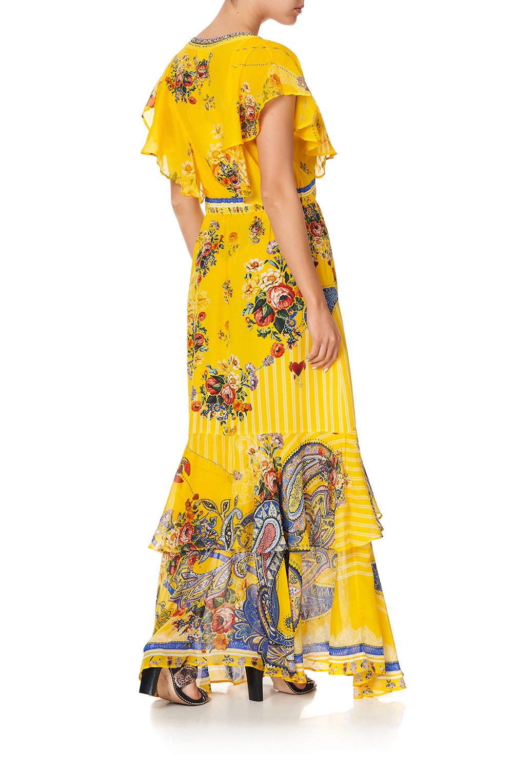 TIE FRONT MAXI WITH SPLIT OWN MUSE