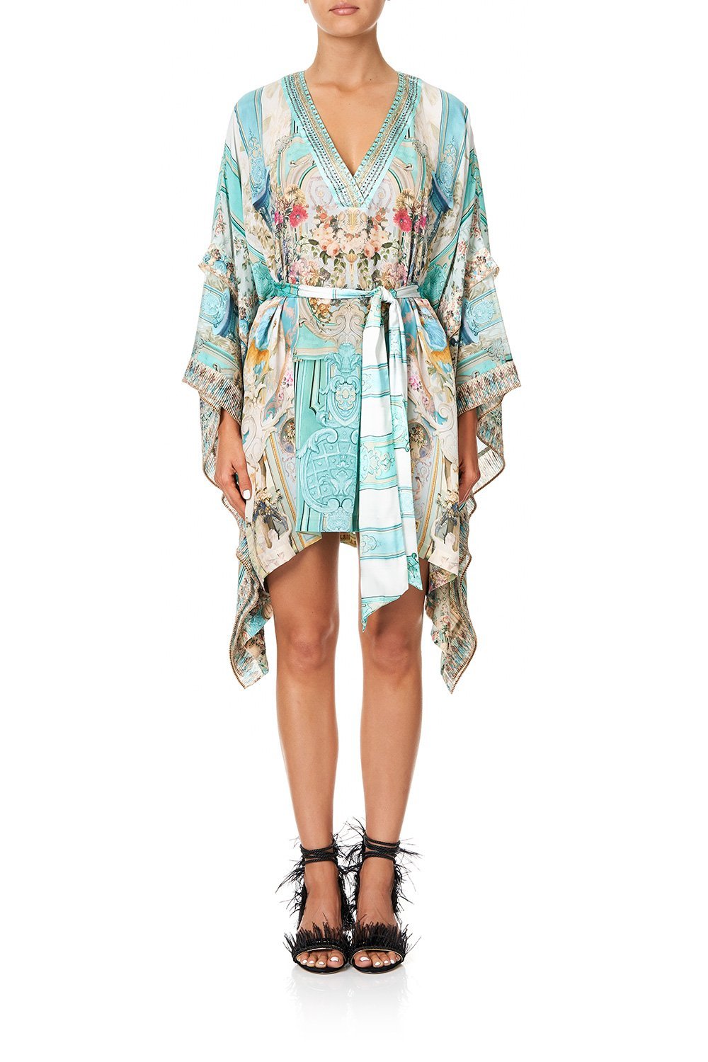 DOUBLE LAYER KIMONO SLEEVE DRESS I DREAM OF MARIE