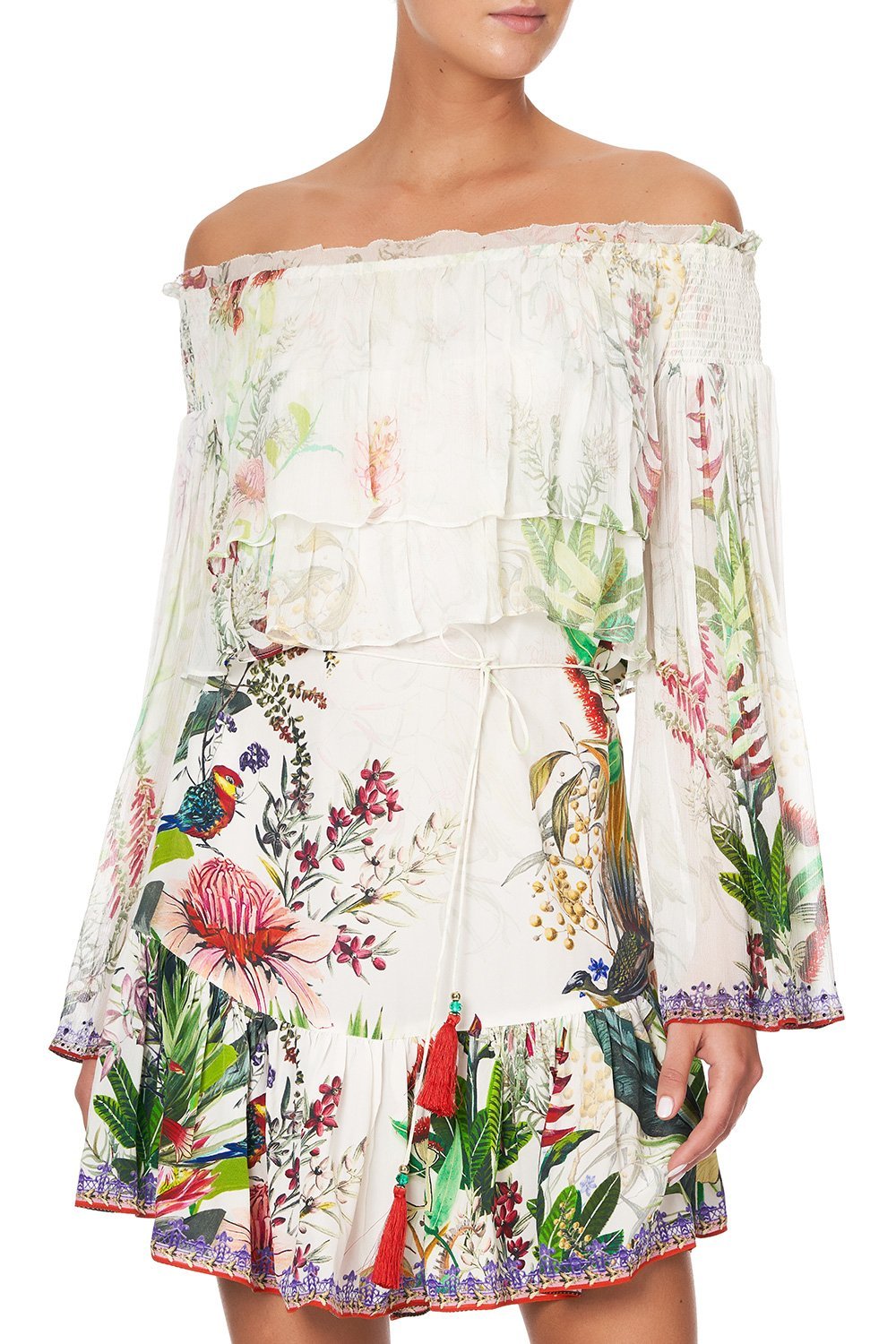 TIERED RUFFLE DRESS FARAWAY TREE