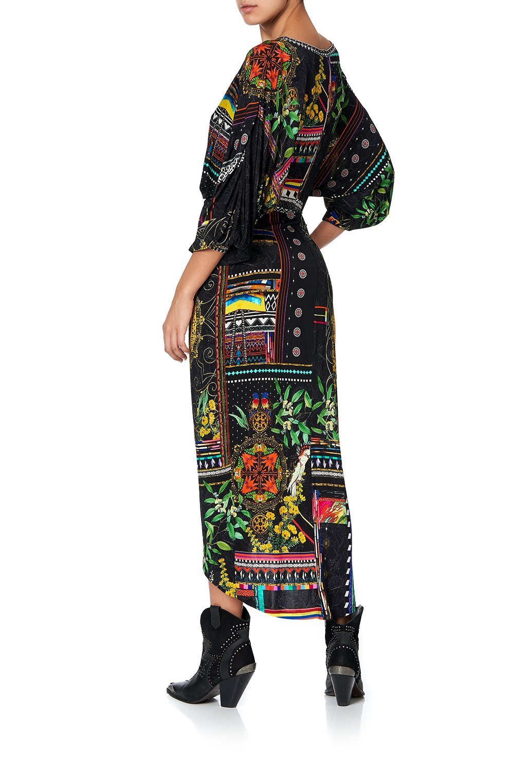 TWIST FRONT DRESS BLACKHEATH BETTY