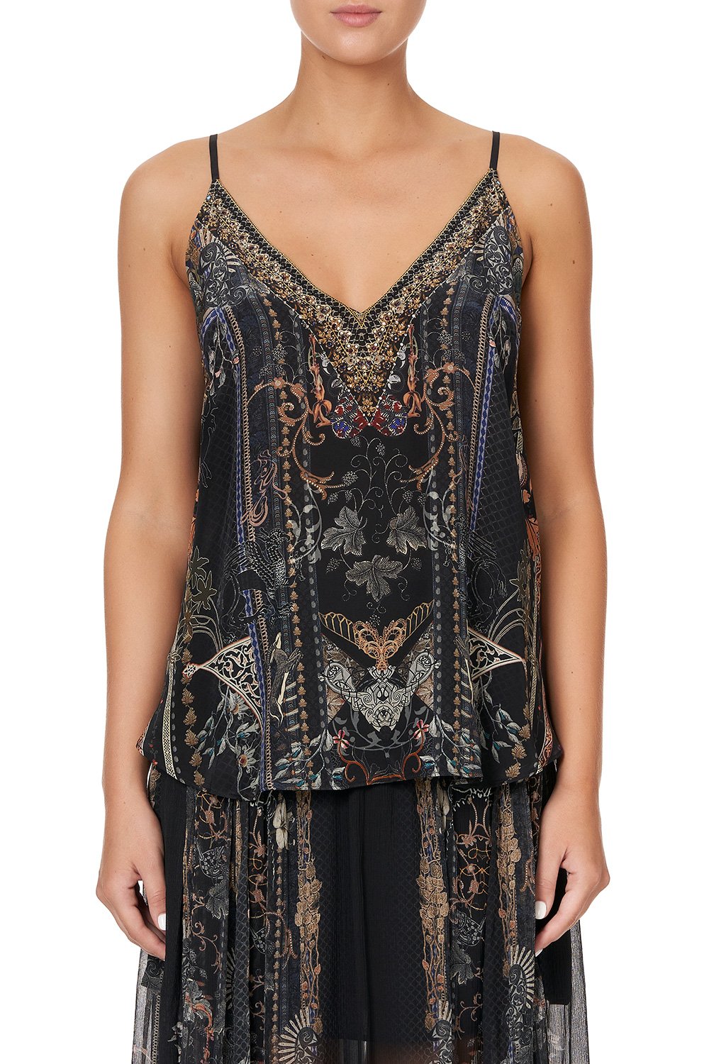 V NECK CAMI SON OF SEVEN QUEENS