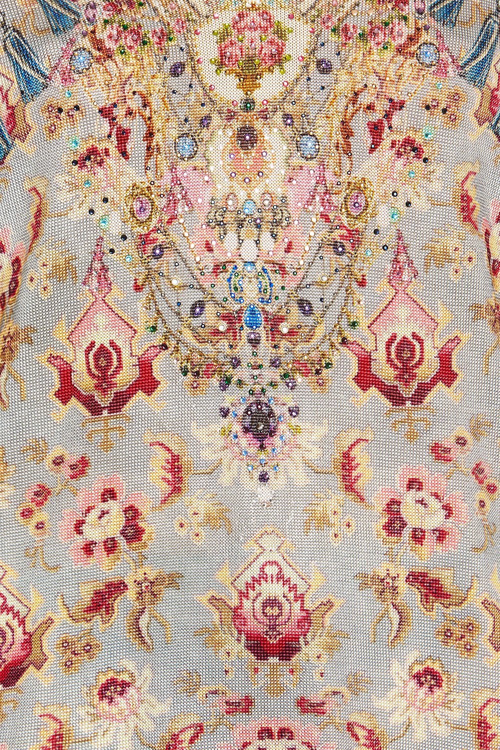 V NECK TUNIC JEANNE QUEEN