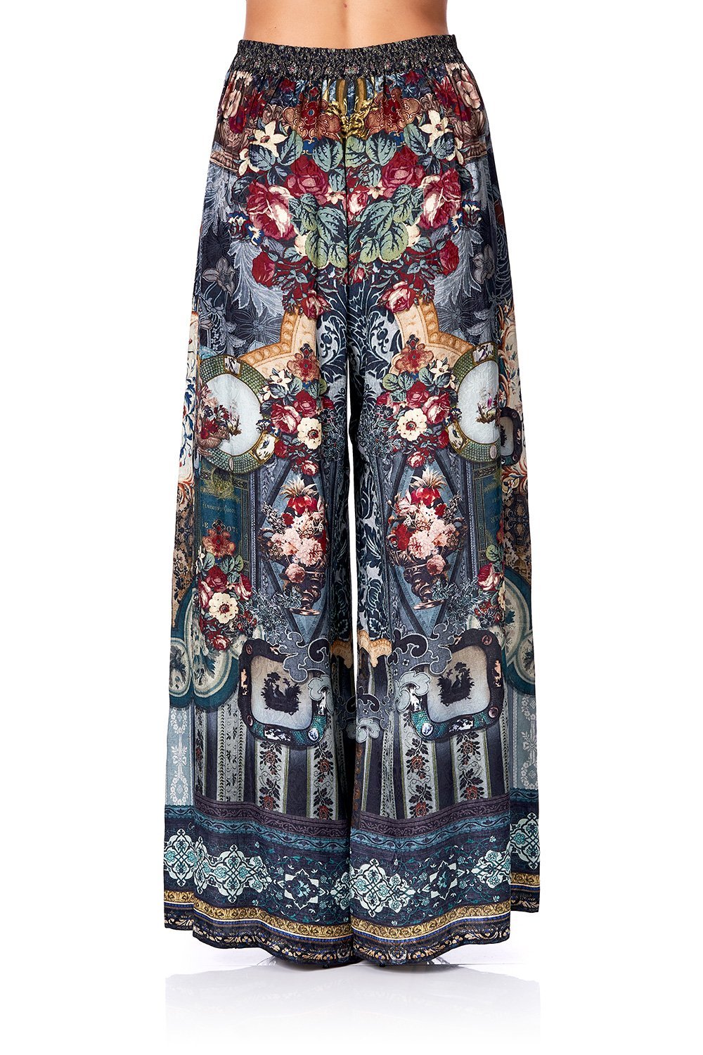 WIDE LEG TROUSER WITH FRONT POCKETS HOTEL BOHEME