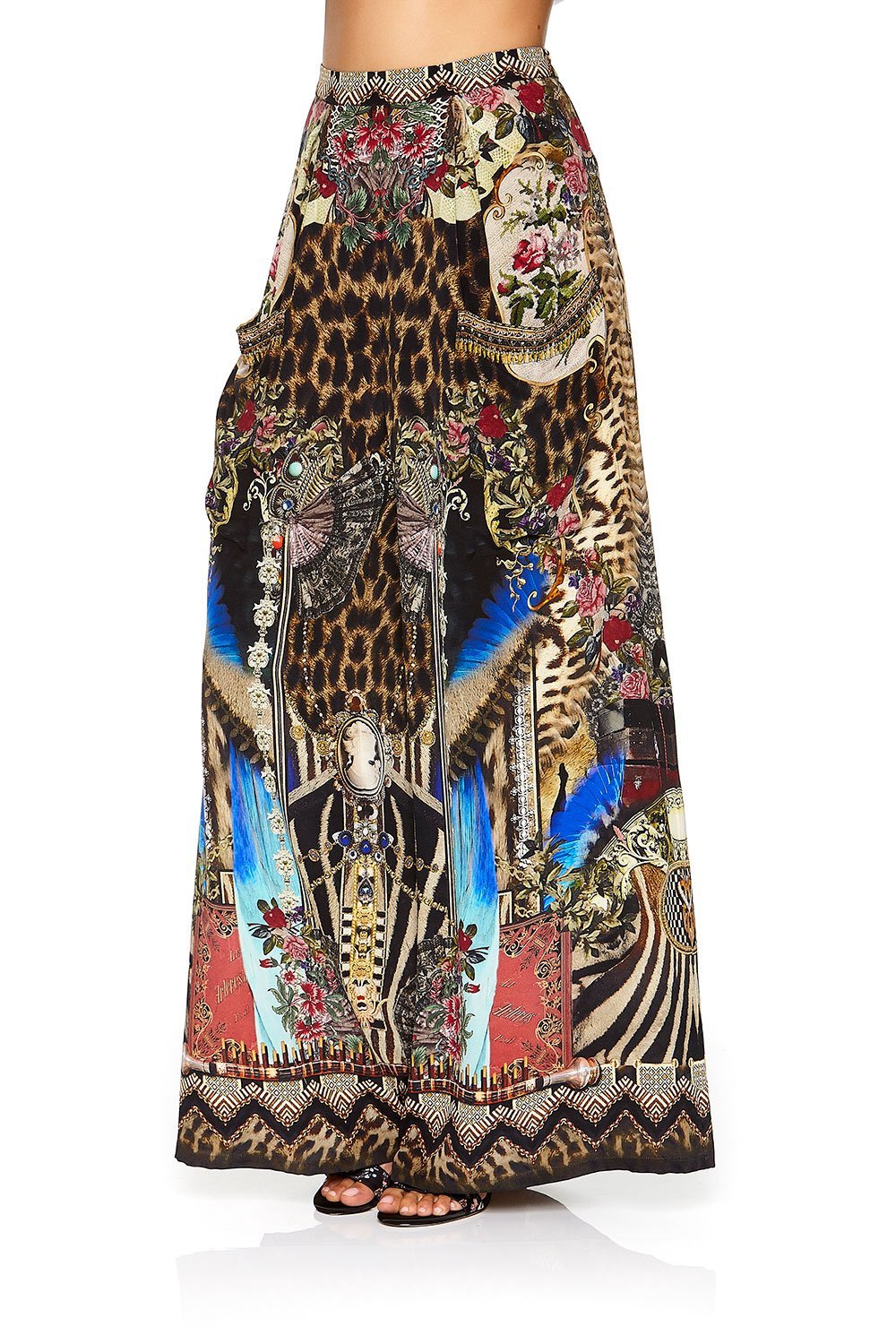 WIDE LEG TROUSER WITH FRONT POCKETS STRONGER TOGETHER