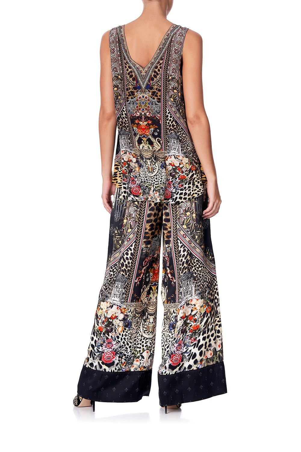 WIDE STRAP U-RING TOP MARAIS AT MIDNIGHT