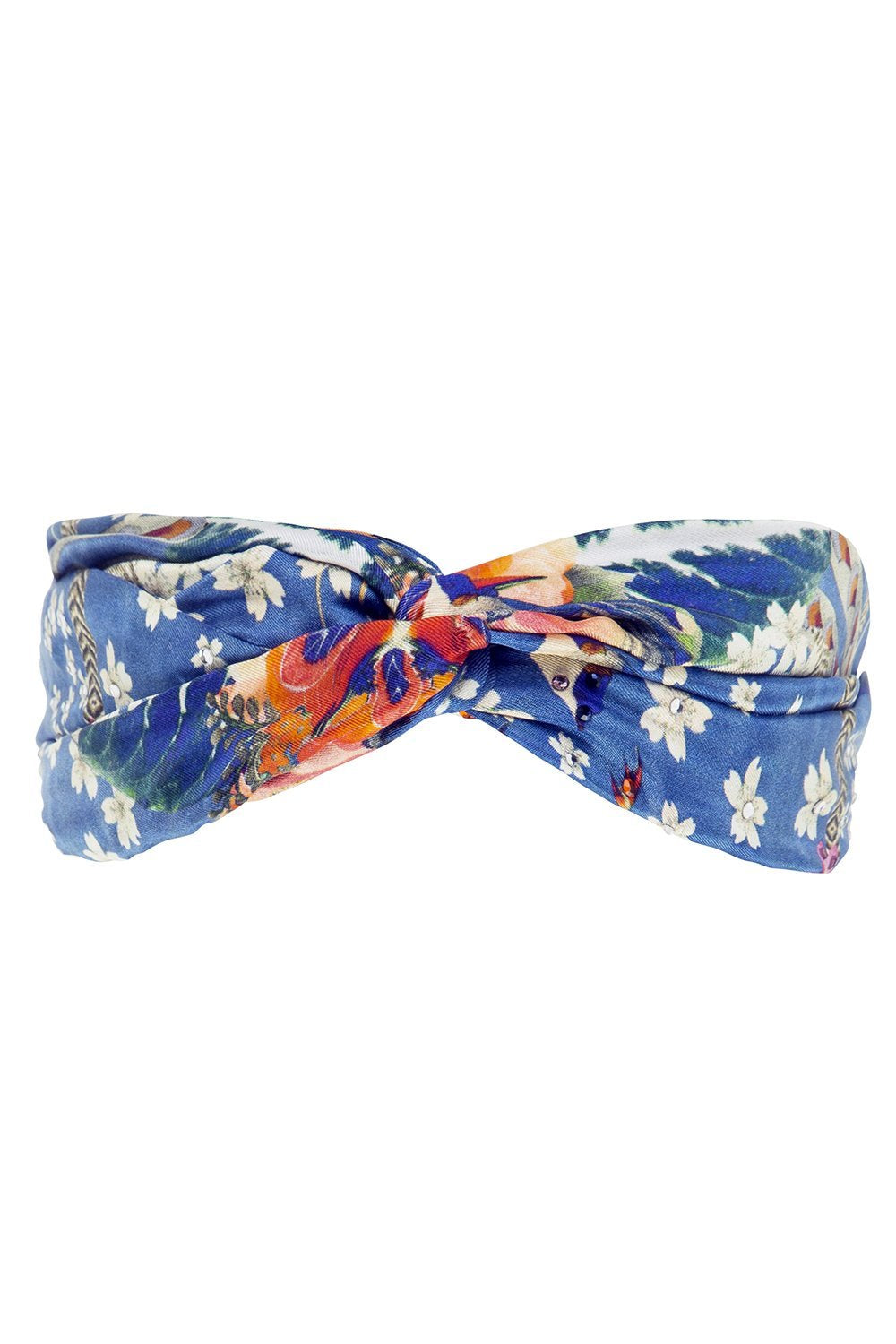 CAMILLA FARAWAY FLORALS WRAP HEADBAND