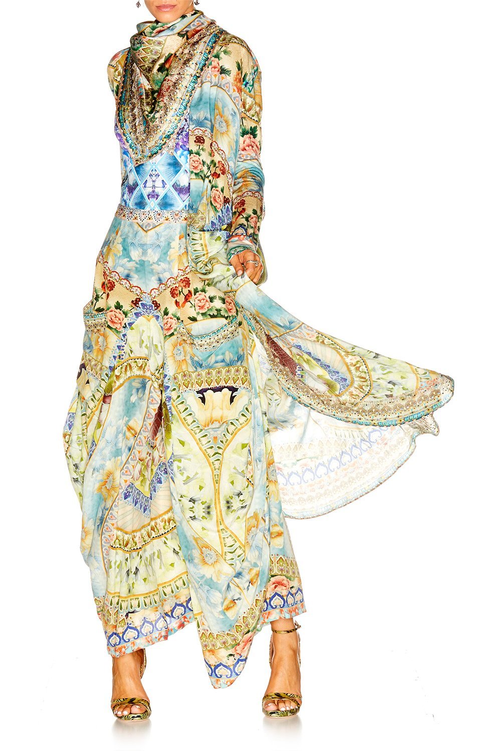 SIGN OF PEACE LONG CASUAL JACKET W POCKETS