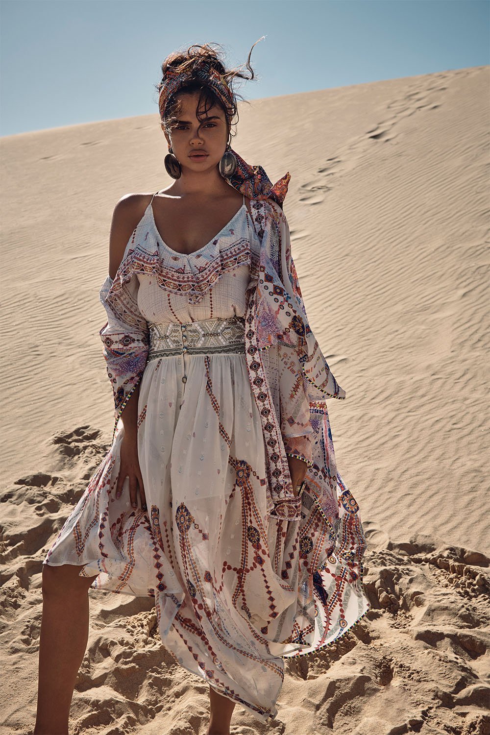 SHAPED WAIST SKIRT TANAMI ROAD