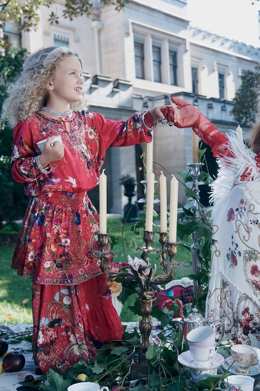 INFANTS RELAXED SHIRRED WAIST DRESS BEEUTIFUL BEINGS