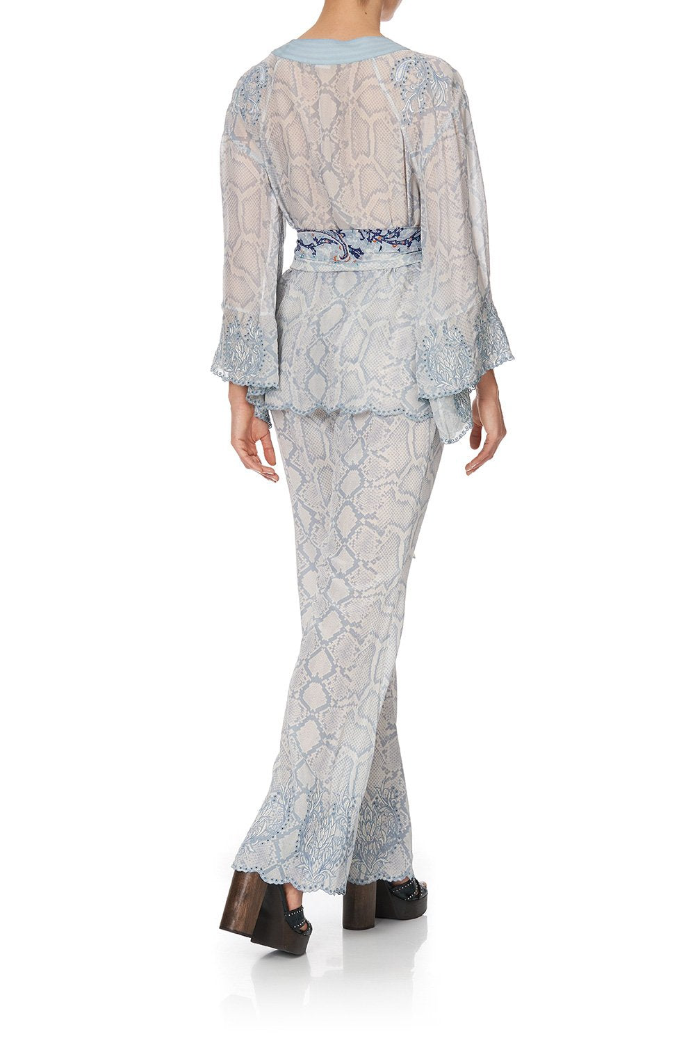 KIMONO WITH SHOULDER INSERTS BUSH DIAMOND