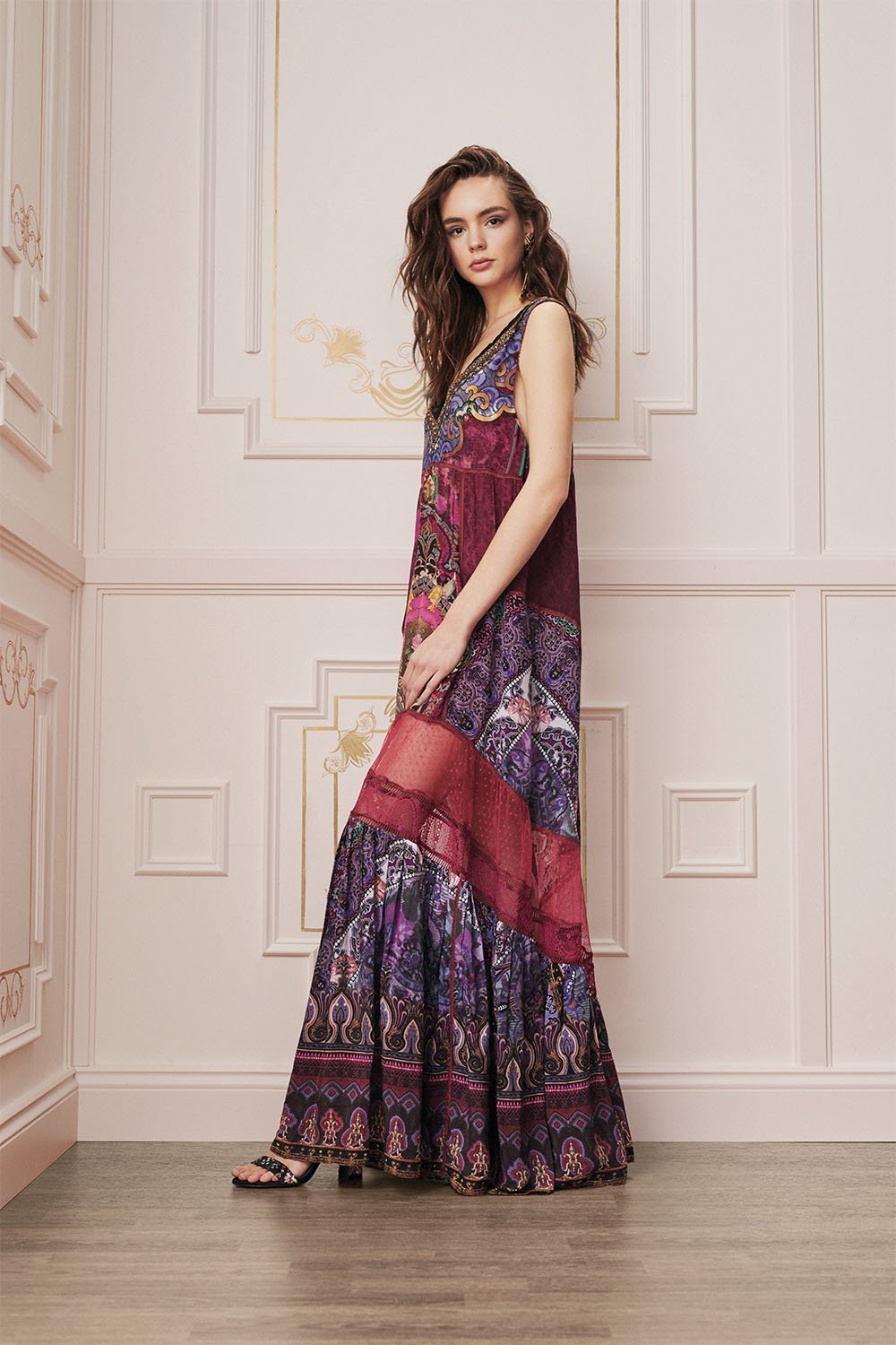 SPLICED MAXI DRESS DEUGHTER'S DESTINY