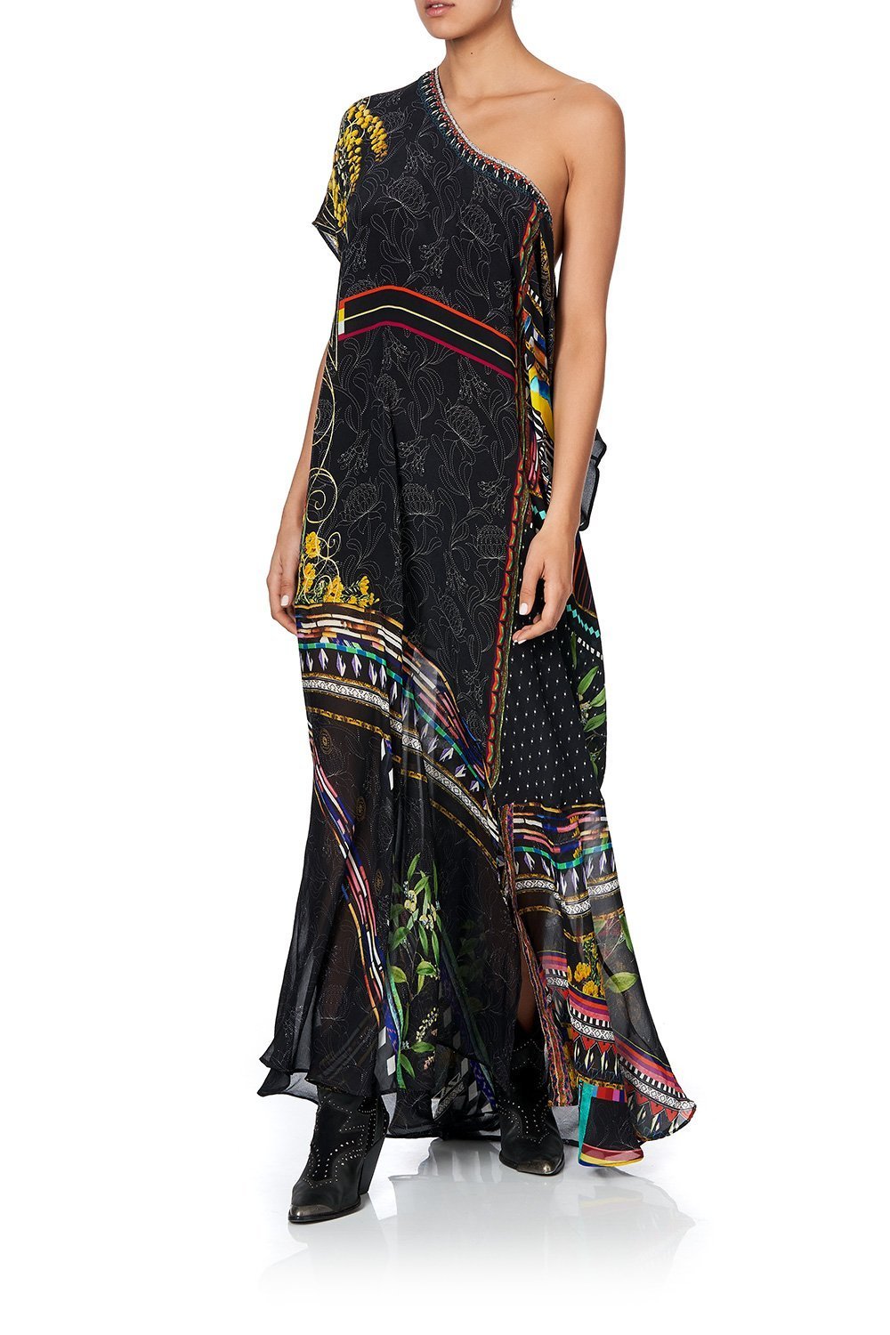 PANELLED HEM KAFTAN BLACKHEATH BETTY