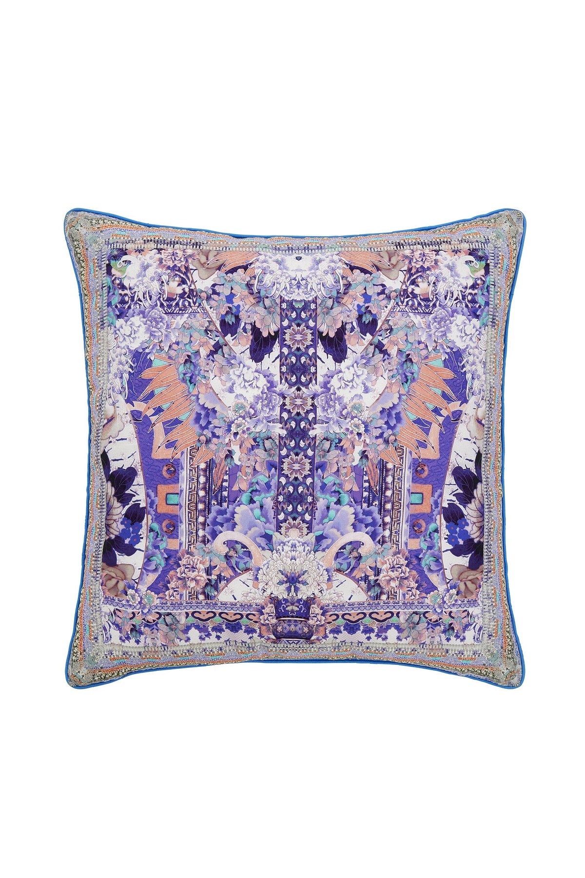 PORCELAIN PARADISE LARGE SQUARE CUSHION