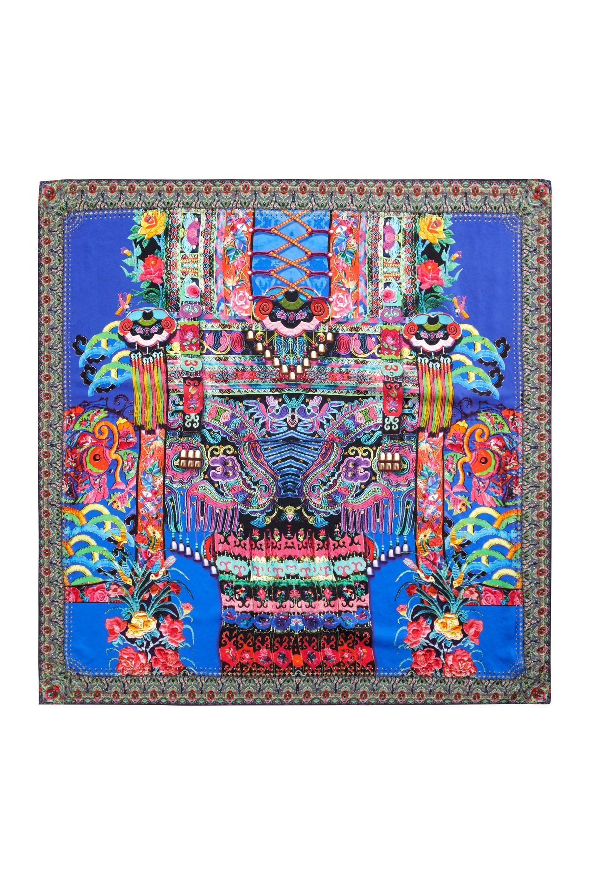 SIGN OF PEACE LARGE SQUARE SCARF