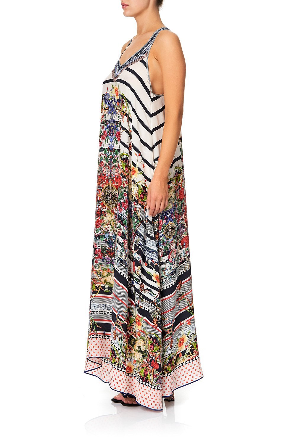 V NECK RACERBACK DRESS JOIE DE VIVRE