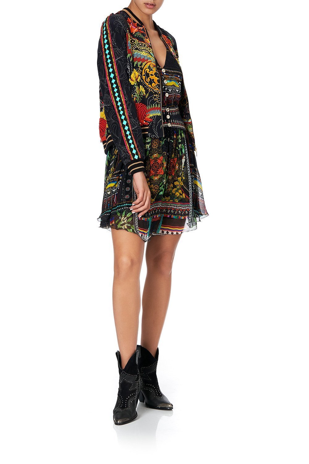 RAGLAN SLEEVE BOMBER JACKET ARNOTTS