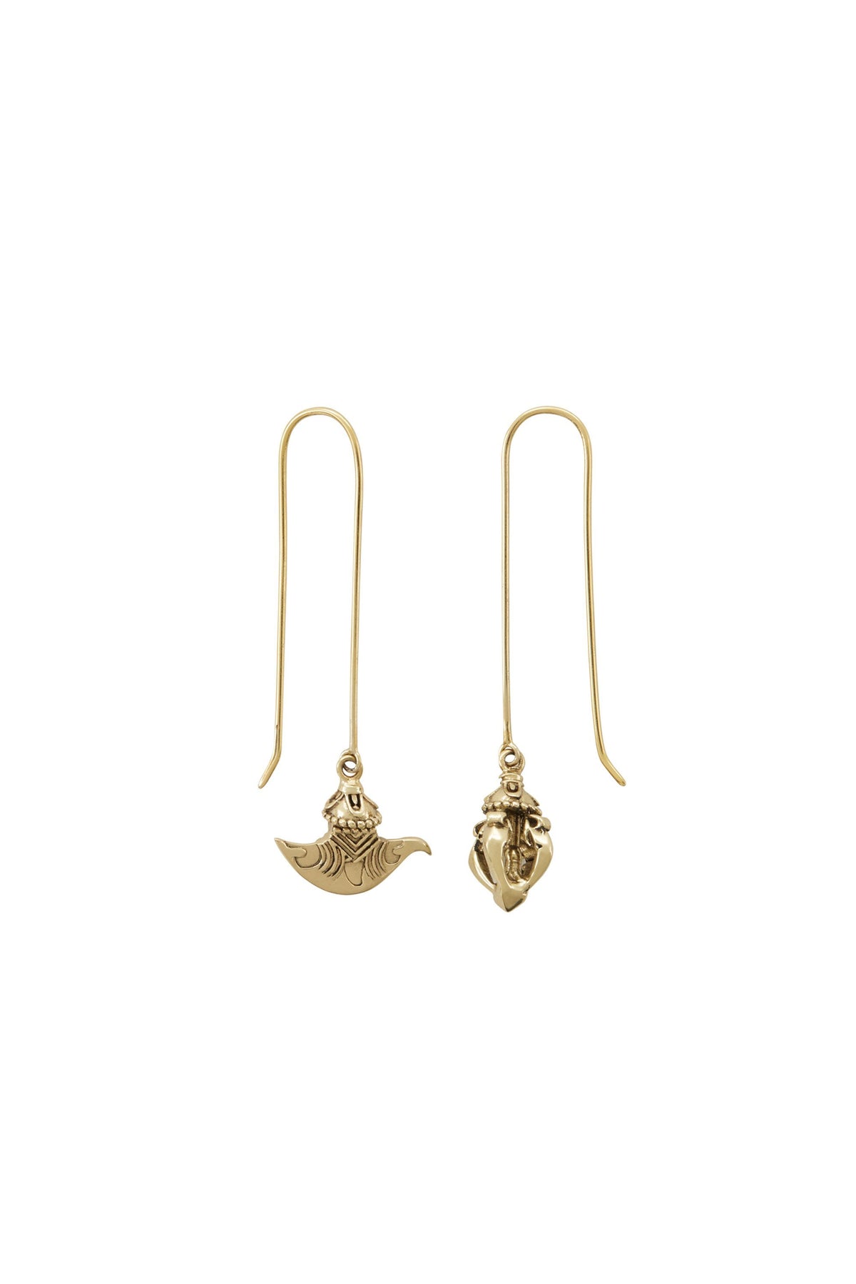 RING OF ROSES NANO HOOK BAR EARRINGS